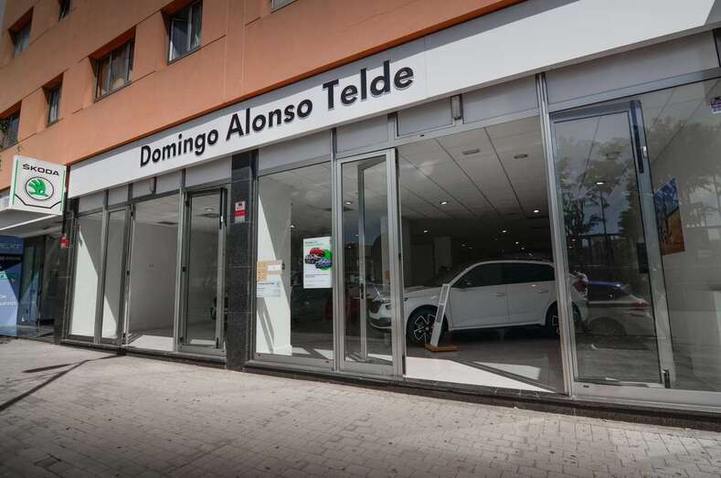 Imagen del nuevo concesionario de Å koda en Telde / TA